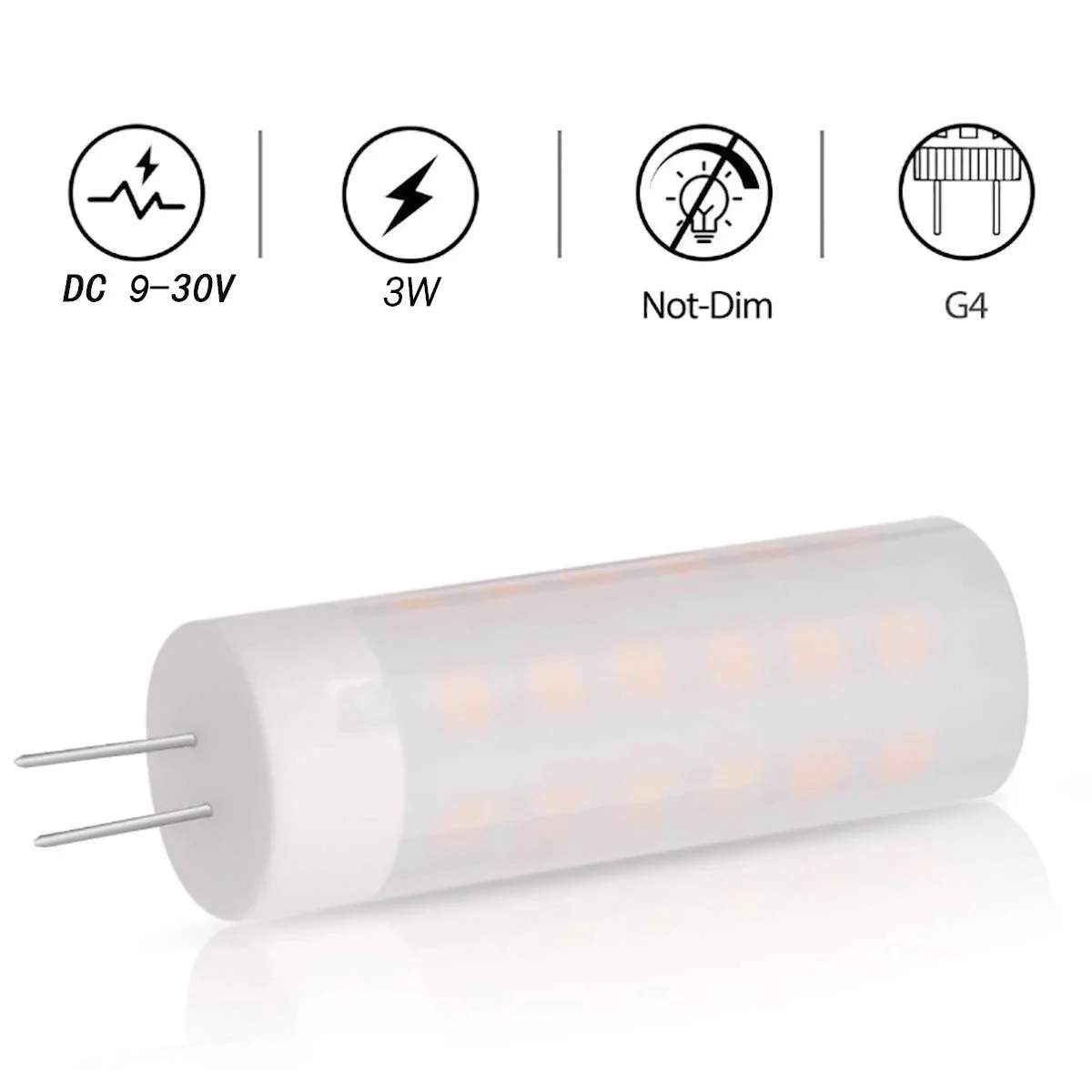 레트로 에뮬레이션 파이어 G4 2W 36LED 옥수수 조명 깜빡이는 불꽃 효과 LED 전구 SMD 2835 AC / DC 12V 1700K 홈 데코레이션