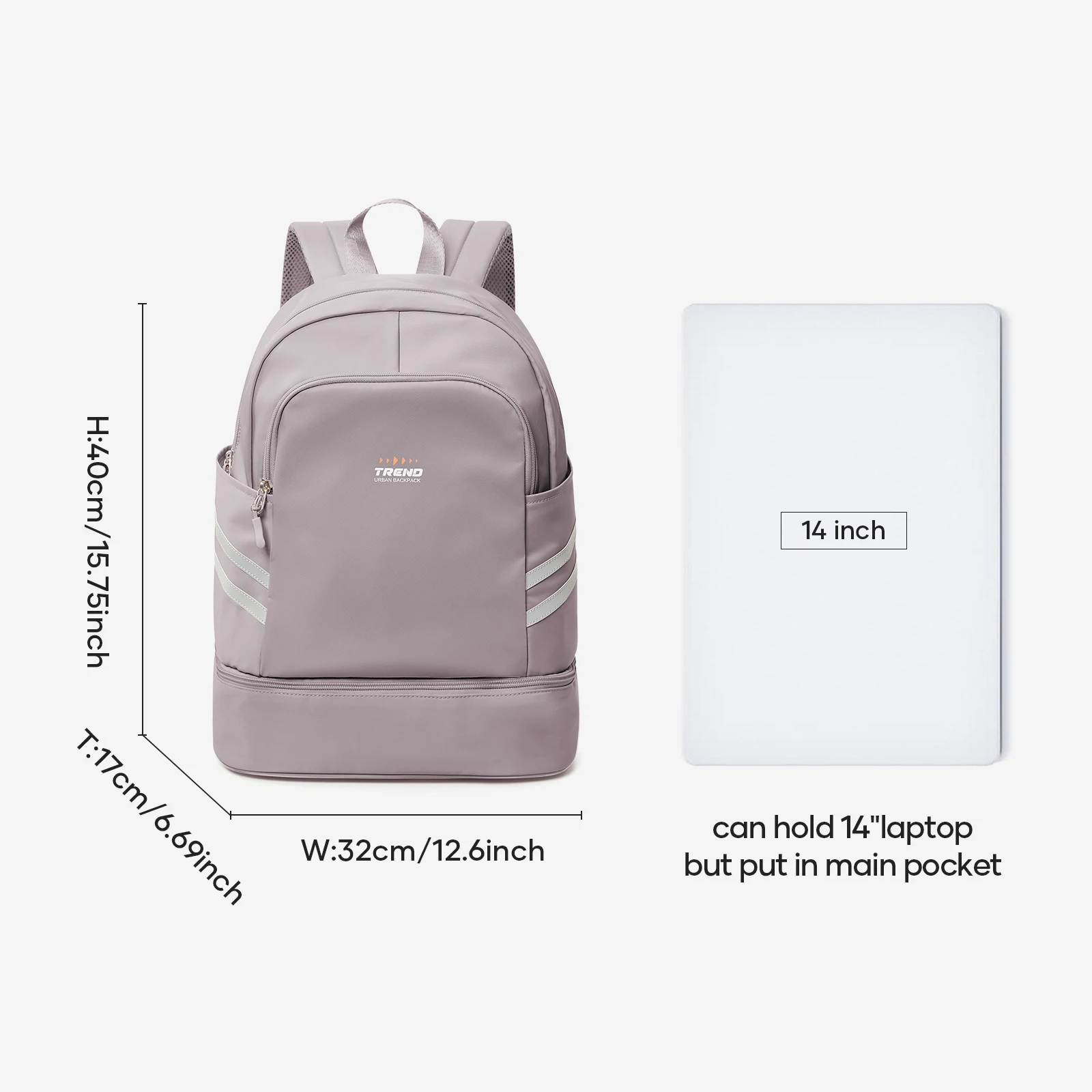 Backpack Sport Gym Sackpack, Lightweight Water Resistant Nylon for Gym Shopping Sport Yoga Fitness Backpack for Women Men