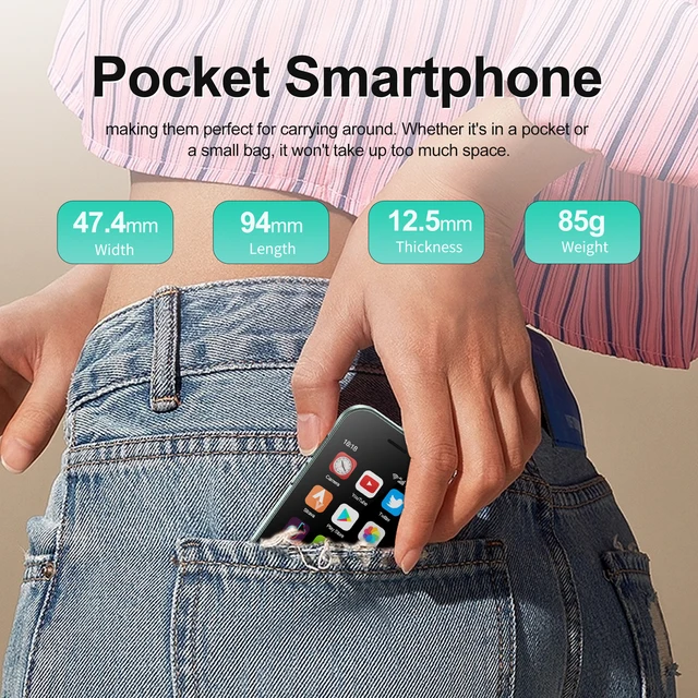 SERVO KING9000, petit téléphone portable Smartphone, écran HD 3.0 ", Android 10.0, réseau 4G, persévérance, 2 Go + 16 Go, 2000mAh,Reconnaissance faciale , mini téléphone portable 6