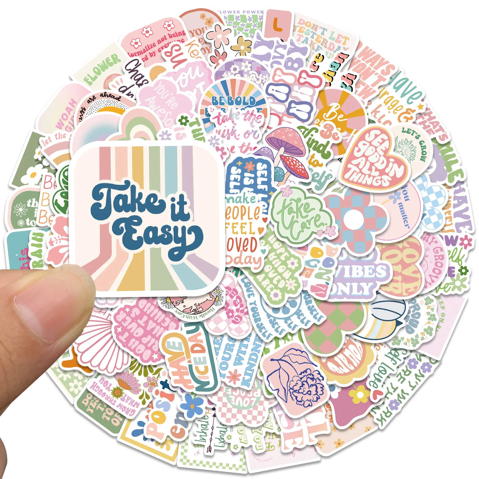 Cartoon Stickers 50/100pcs for Laptop Scrapbook Water Bottle