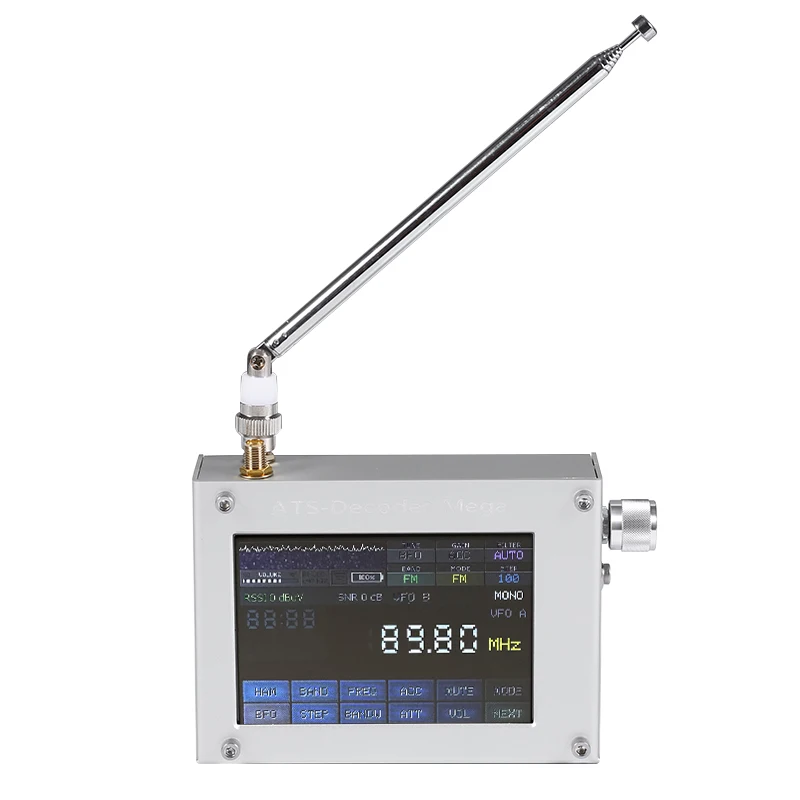 ATS-디코더 메가 Si4732 풀 밴드 라디오 수신기 FM RDS AM LW MW SW SSB DSP Si4732 ATS25 대체