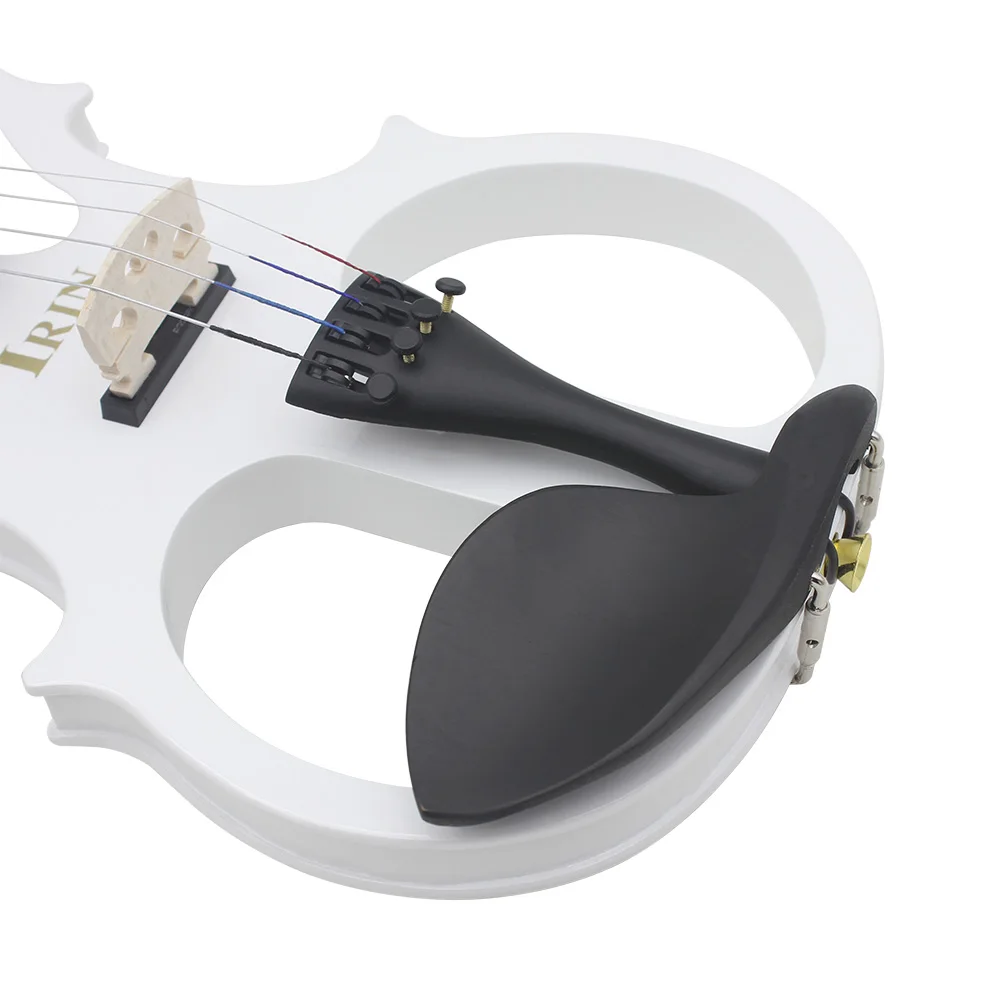 Professional 4/4 Electric Violin Maple Body Electro Violin Silent Fiddle With Case Cable Headphone Parts & Accessories
