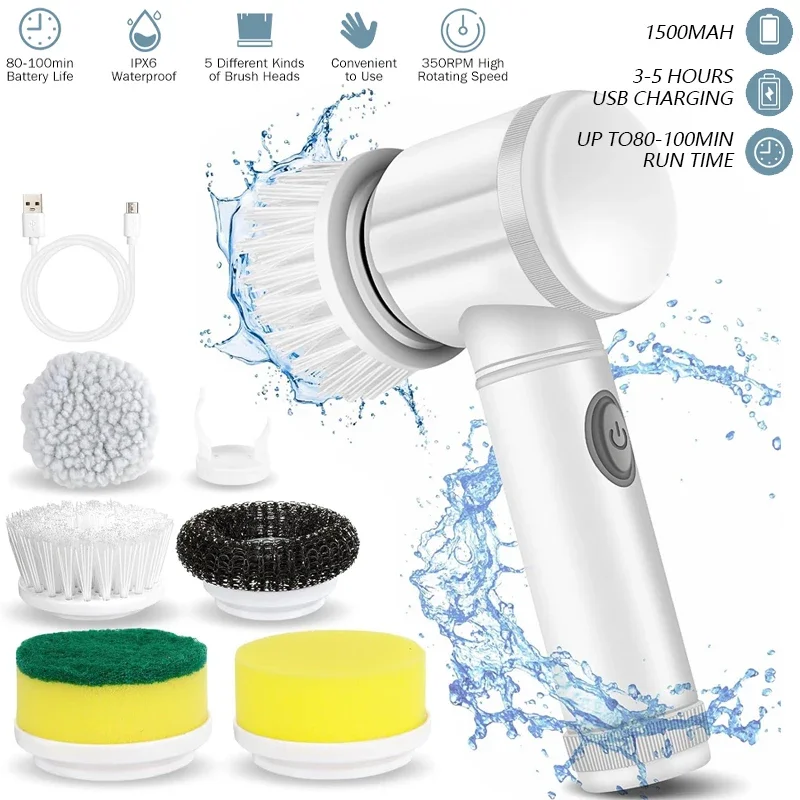 Multi-functional-Electric-Cleaning-Brush-for-Kitchen-and-Bathroom ...
