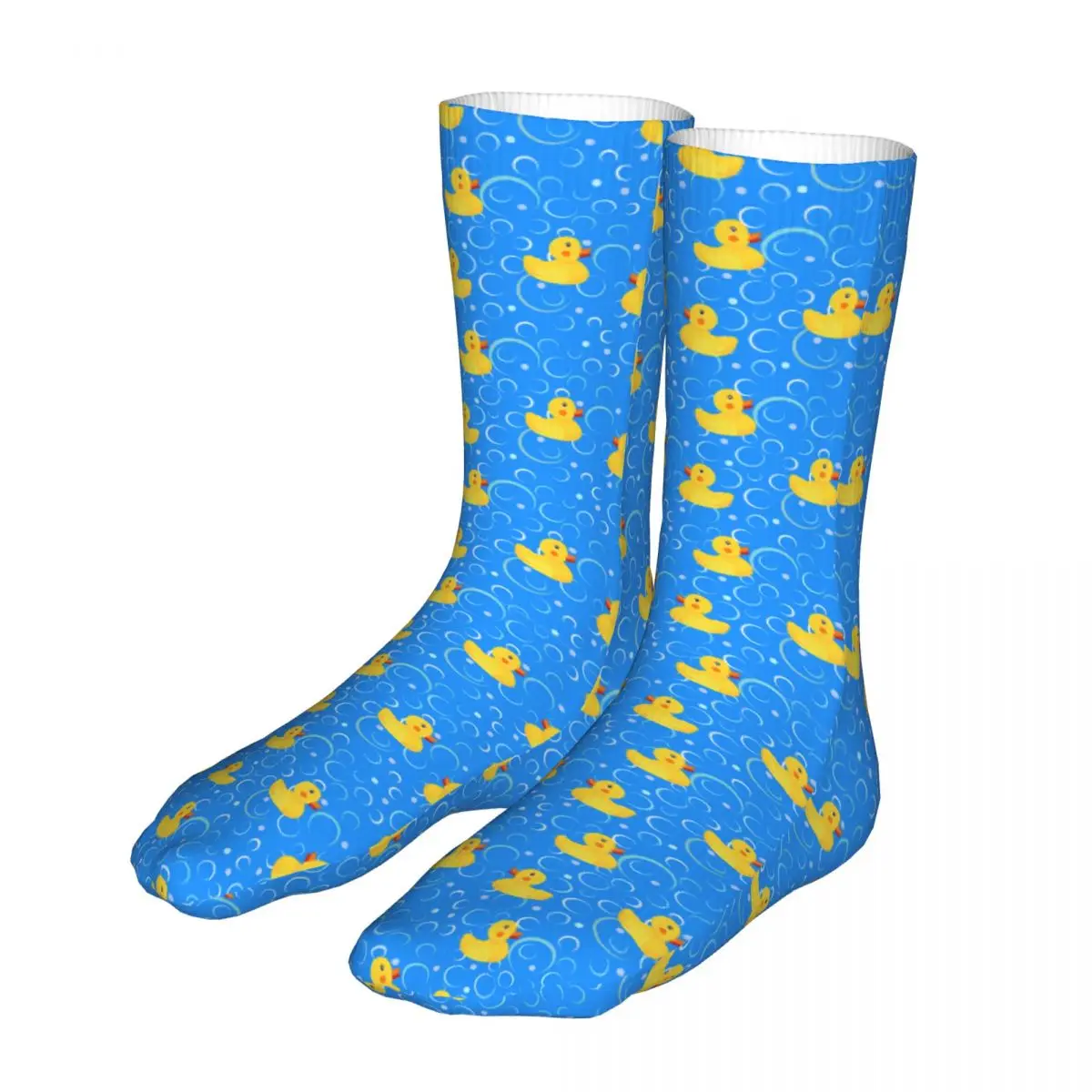 Yellow Duck Animal Socks Men Women Polyester Casual Socks High Quality Spring Summer Autumn Winter Socks Gifts