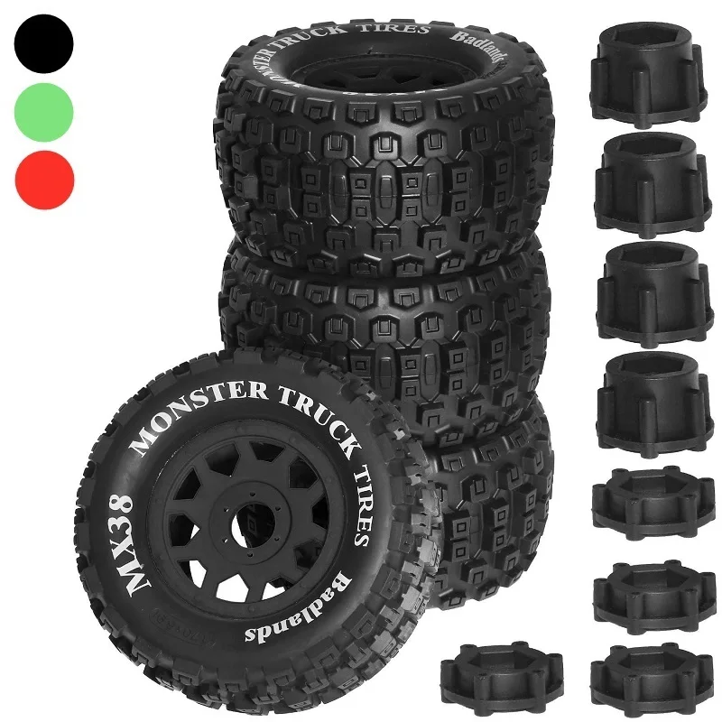 ST-HUMMER - 1-10 Stadium Truck Banden Set - Verlijmd op velg - Soft - 2