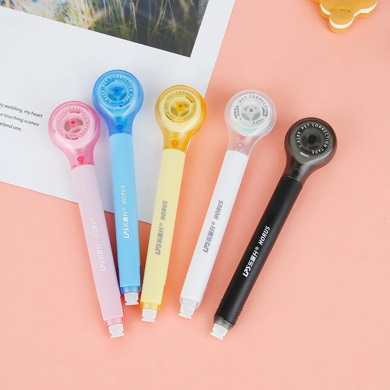 Pen Shape Correction Tape New creative design Stationery corrector Tape width:5mm length:6m office for School supplies