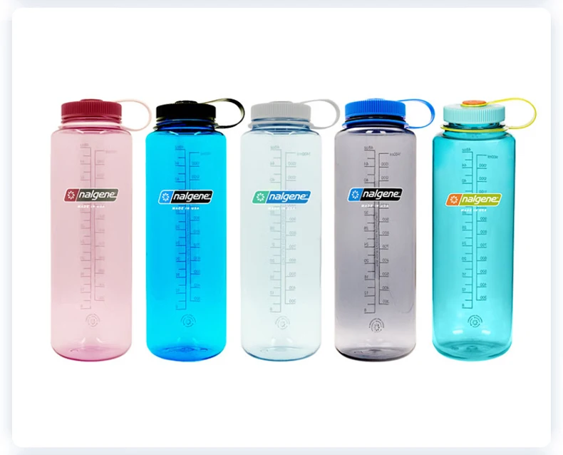 Nalgene 1500ml Weithalswasserflasche Große Kapazität Tritan Outdoor-Sportflasche 1,5L Auslaufsicher für Camping Wandern Langlebig Sicher – Detail 6
