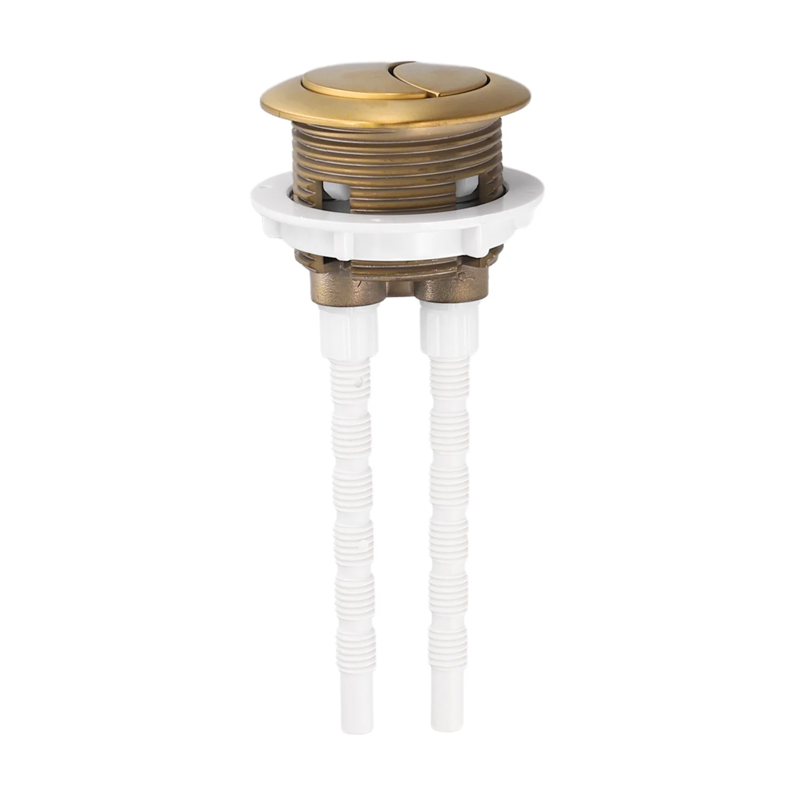 38mm Brushed Brass Gold Toilet Flush Cistern Button Close Coupled Flush Cistern Button For Home Bathroom Professional Plumbers