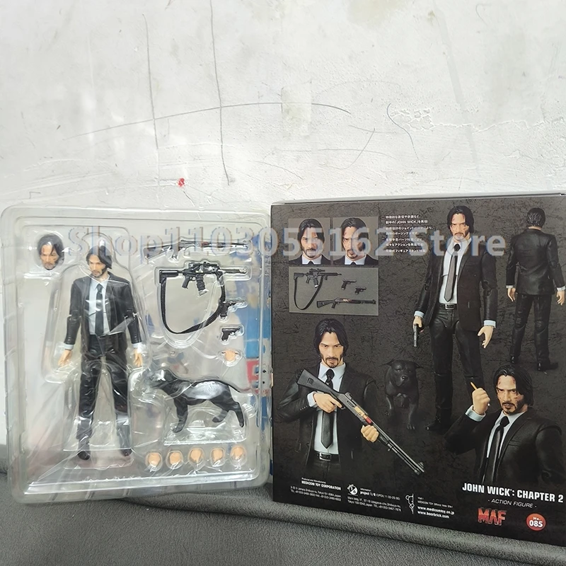 Mafex 085 JOHN WICK Chapter 2 with Dog Figure Chapter 4Mafex