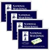 Mahjong Cards 2024 Large Print 4 Pcs Mah Jongg Card Set 2024 Mahjong Scorecard Official Standard Hands And Rules Mahjong 1
