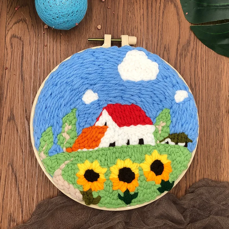 Sunflower Punch Needle Kit 3