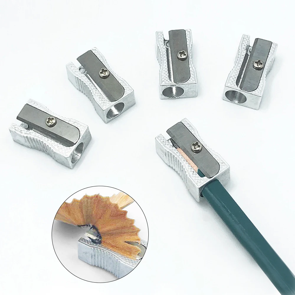 

Креативная металлическая коническая точилка для карандашей, портативная простая точилка для ручек, эффективная точилка для карандашей, школьные принадлежности, канцелярские принадлежности для студентов