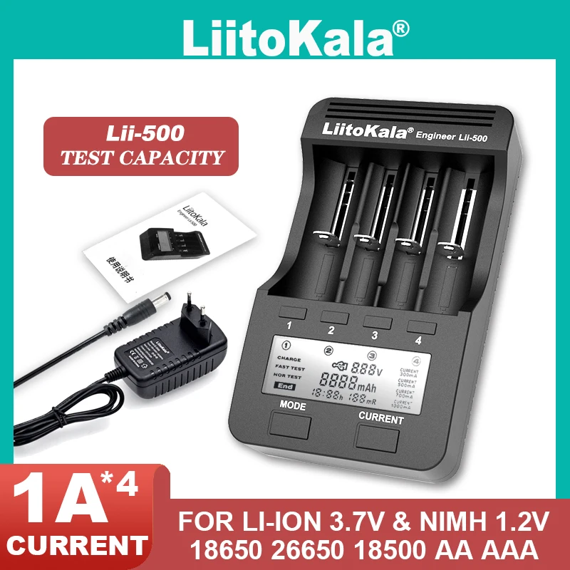 Liitokala Lii-S8 充電器　リチウムイオン電池 LiitoKala Lii-S8 Charger - LiitoKala Power CO.,LTD 深圳市鑫