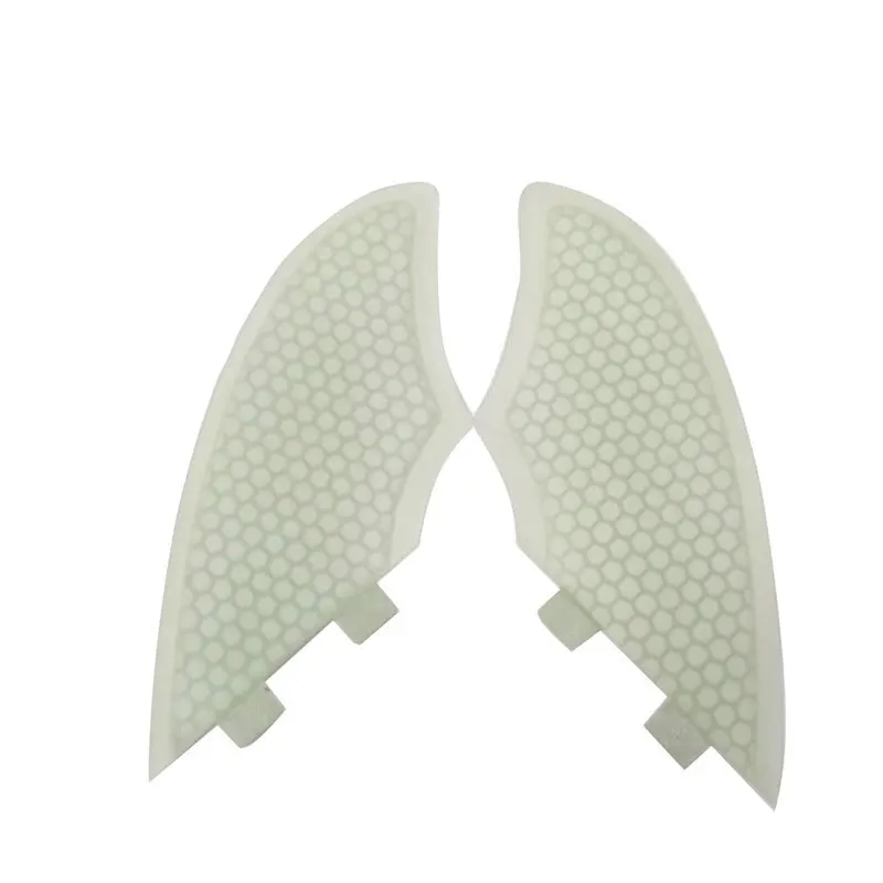 UPSURF FCS Keel Twin Fins FK Surfboard Side Fins Honeyconb Fiber Top Performance Surf Double Tabs Twin Set For Surfing