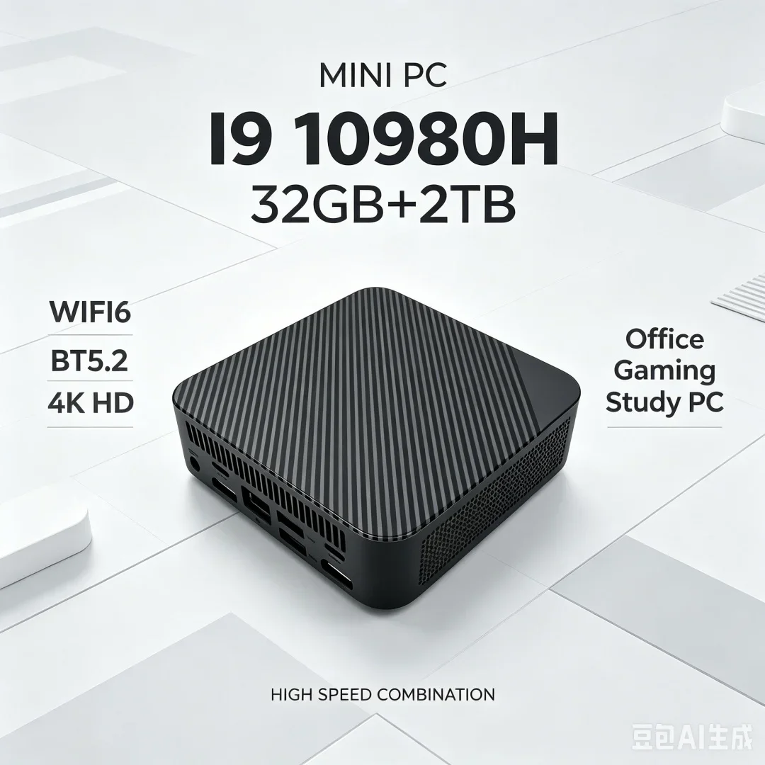 휴대용 미니 PC 인텔 코어 N150 32GB 램 1-2TB SSD 4K WiFi6 BT5.2 학습용 사무용 컴퓨터
