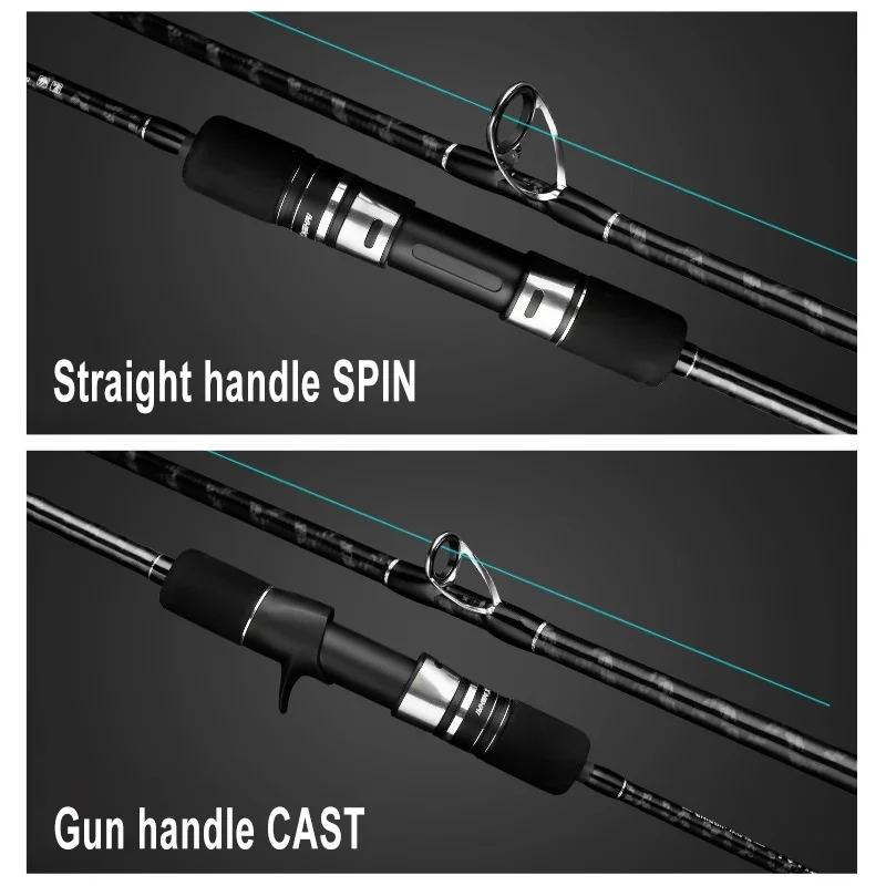 Goture 느린 지그 막대 1.83M 1.91M 하드 액션 스피닝 캐스팅 보트 막대 고품질 MH 파워 바다 낚시 태클