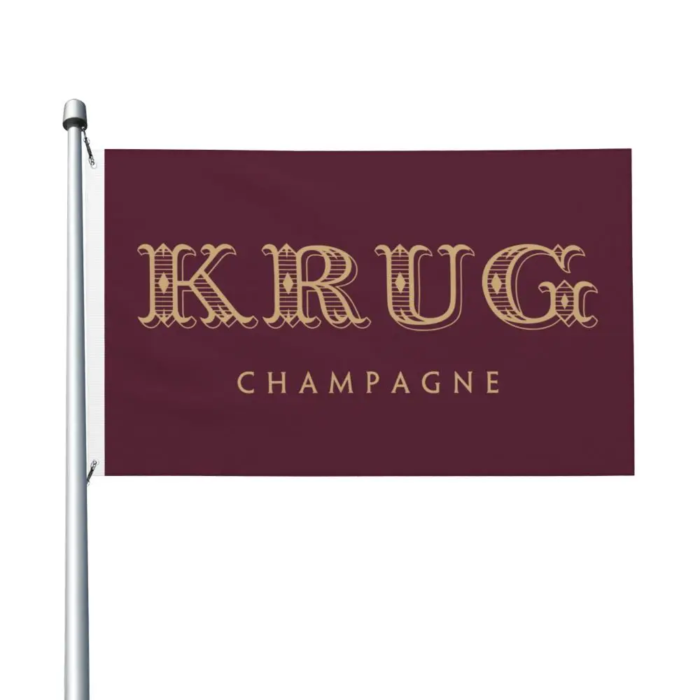 New Krug Double Sided Banner Breeze Flag Garden Flag Bandiera Decorativa Party Banner 3 X5Ft (90X150Cm)