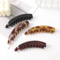 AWAYTR Hair Clips Solid Color Banana Clip Women's Hair Accessories Fashion Ponytail Barrettes Hair Claws Hairpins - Image 2