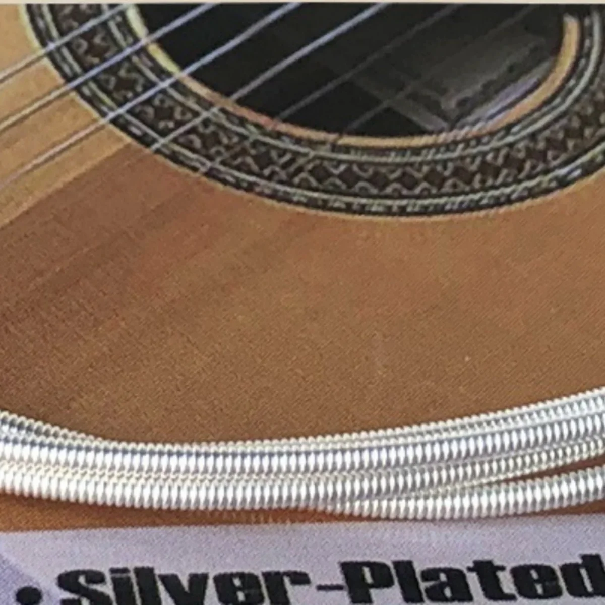 Nylonsaiten für klassische Gitarre, 6er-Pack – warmer Ton, angenehme Spielbarkeit, Akustikgitarrenzubehör ​ ​ – Detail 2