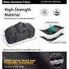3 in 1 Outdoor Backpack Travel Waterproof Duffel Bag Men Women Sports Fitness Duffel Bag Backpack 45L Weekend Rolling Backpack 6