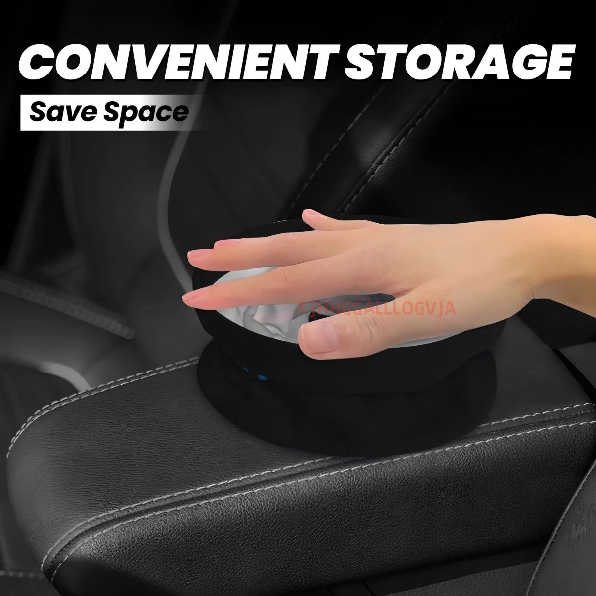 DAF Truck Pattern Car Trash Can, Dust Bin, Trash Bin For Kitchen Camping, Interior Car Accessories For Women,Car Garbage