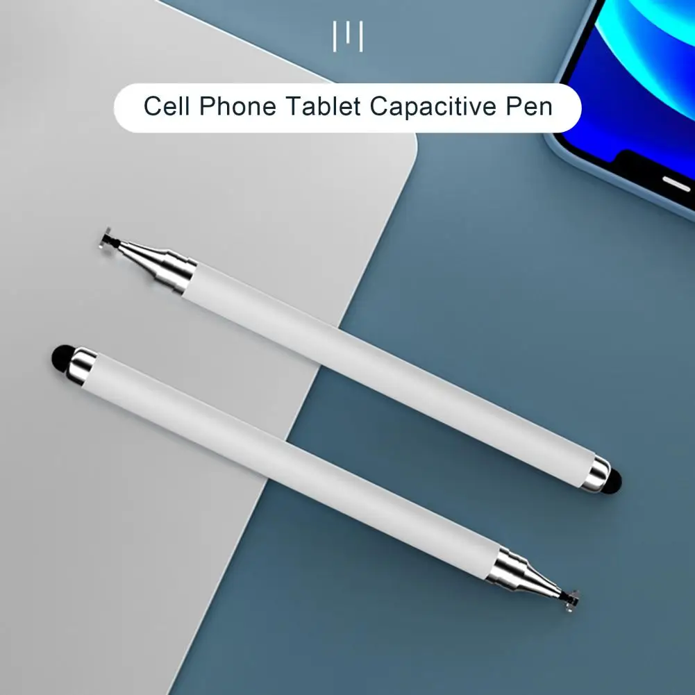 

Dual-head Capacitive Pen Disc Silicone Head Dual-purpose Stylus PaintingOffice Retouching Mobile Phone Tablet Pen Capacitive Pen