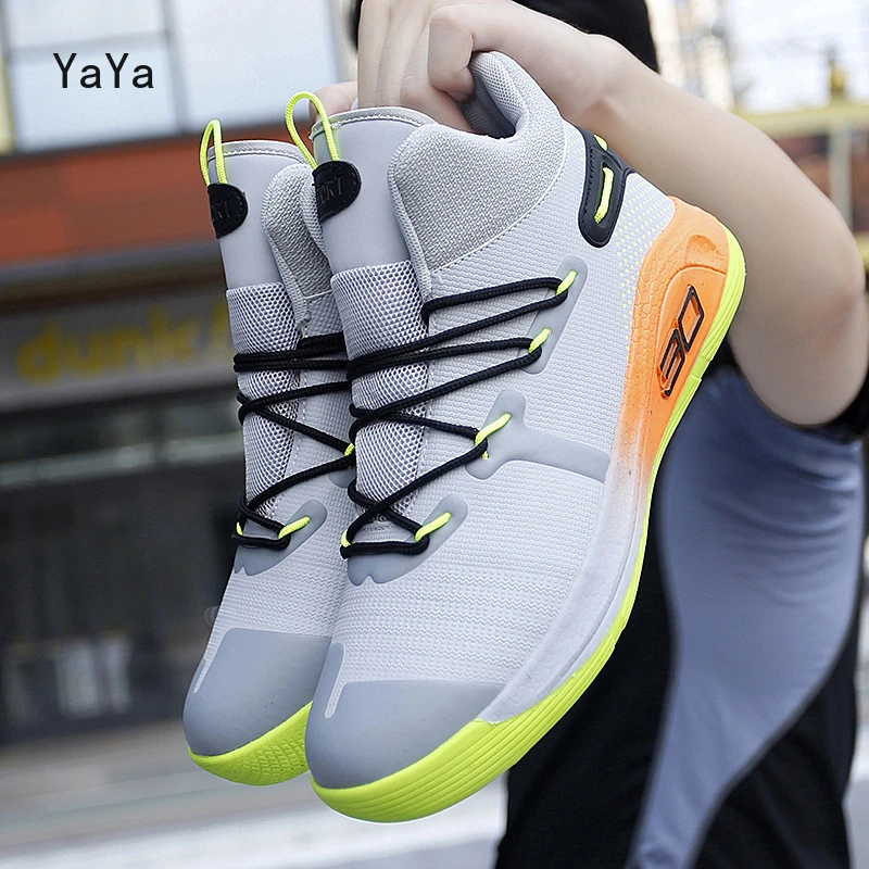 Praktisch roltrap Andes Running Shoes Basketball Schoenen Heren Combat Laarzen Hogetop Schoenen  Schokabsorptie Sport Casual Schoenen Basket Men Sneakers - Basketball Shoes  - AliExpress