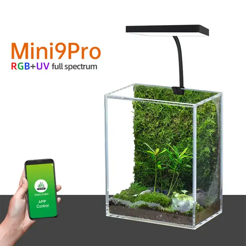 WEEK AQUA USB aquarium light Plant Grow Full spectrum LED Ecology Microlandscape light Nano