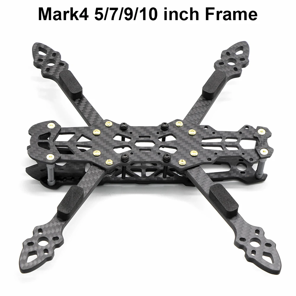 

Mark 4 Mark4 Frame 5inch 225mm/ 7inch 295mm/ 9inch 387mm/ 10inch 473mm Carbon Fiber Racing Drone FPV Freestyle Quadcopter Frame