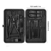 8/12/15/20/24 pcs Manicure Cutters Nail Clipper Set Household Stainless Steel Ear Spoon Pedicure Scissors Tool For Beauty 5