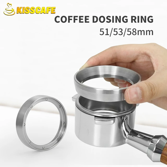 Coffee Espresso Dosing Funnel  Espresso Dosing Funnel 58mm - Coffee  Accessories - Aliexpress