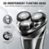 SEJOY Shavers for Men Electric Razor Pubic Hair Razors for Men Electric Shaver Razor Men Electric Waterproof IPX7 2