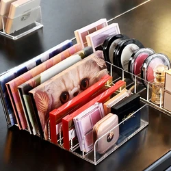 Women's Makeup Organizer: Palette Storage Tray & Cosmetics Compartment Holder - M (Clear)