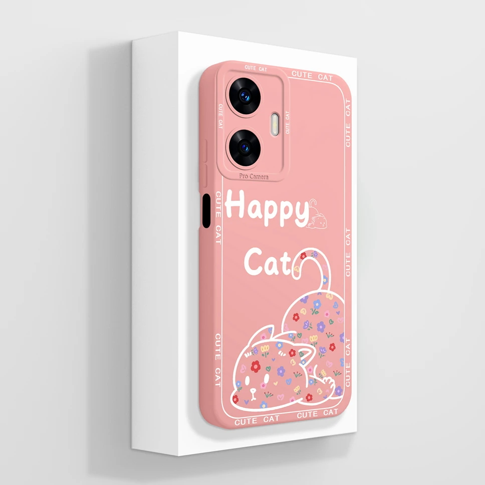 Charming Mountain Astronaut Liquid Silicone Phone Case with Camera Protection and Bumper