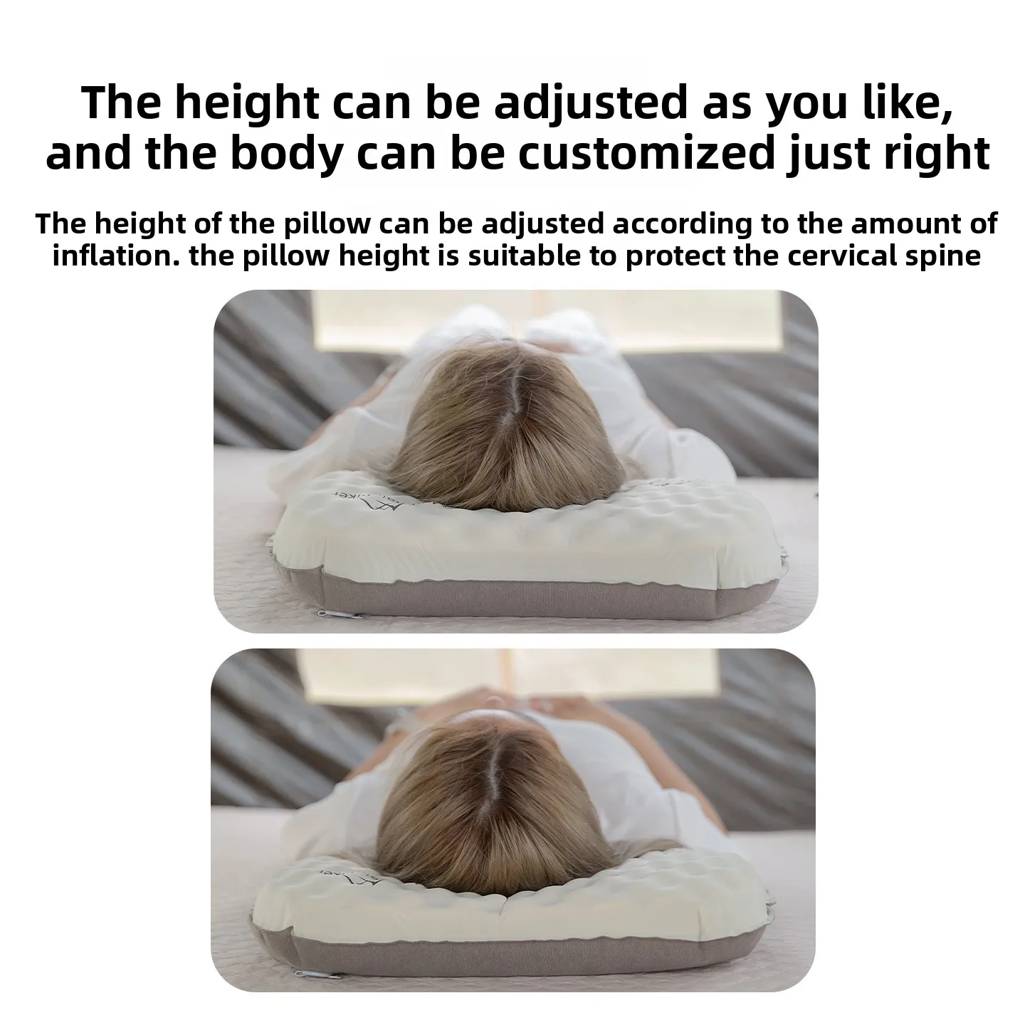 Portable Inflatable Camping Pillow 5