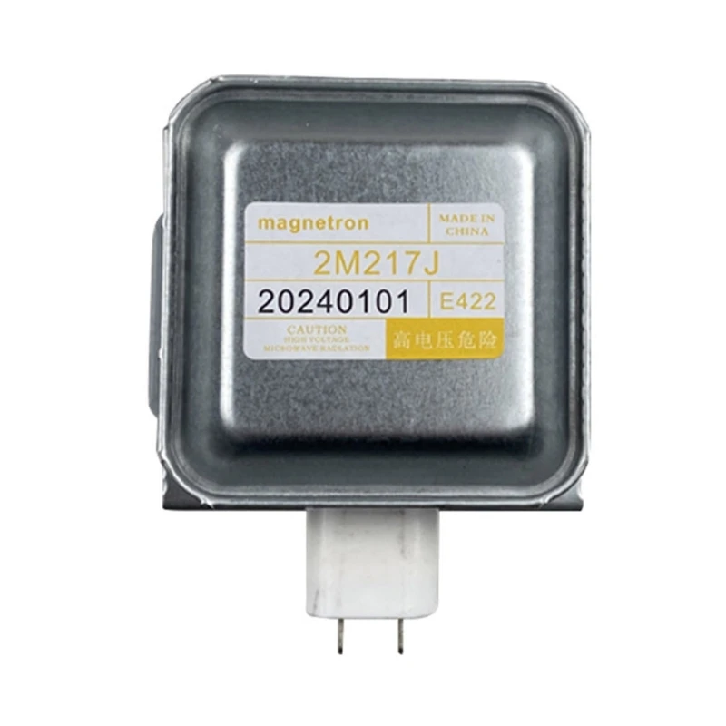 Professional 2M217J Microwave Oven Magnetron 2M217J Microwave Oven Part Metal Texture Suitable for Heating Applications