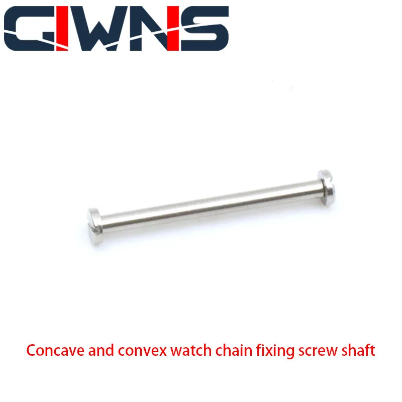 Watch Belt Fixing Shaft Single Screw 1.8mm Thick All Steel Screw Rod Watch Strap Link Rod Accessories