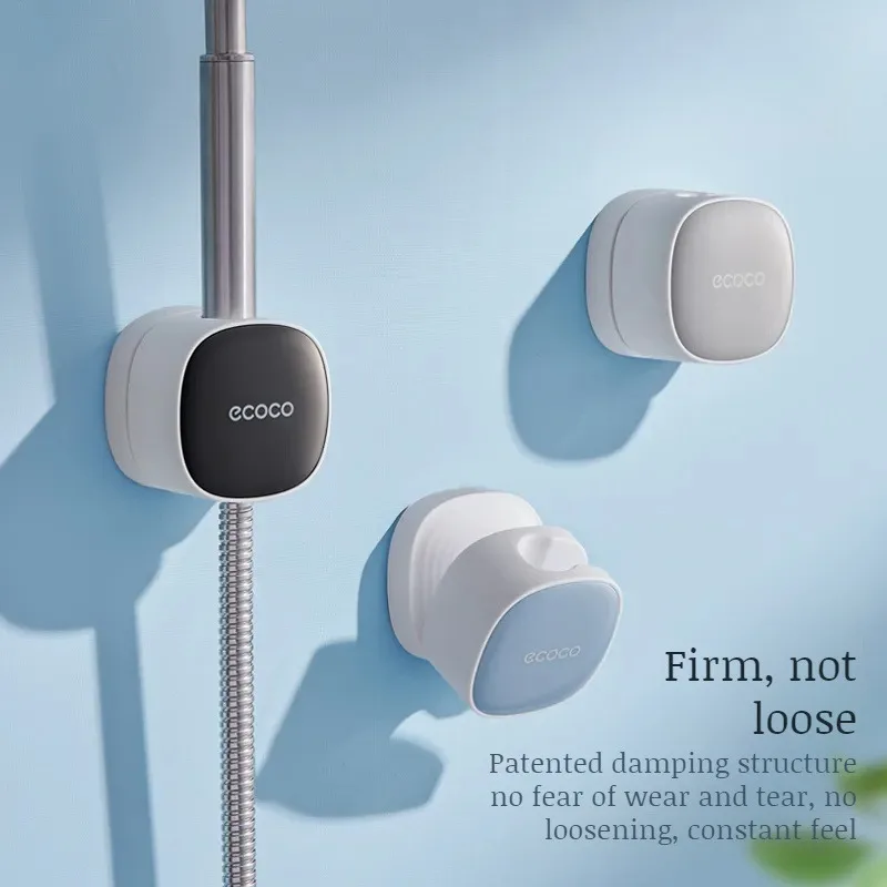 Nohole shower head suction cup adjustable shower bracket