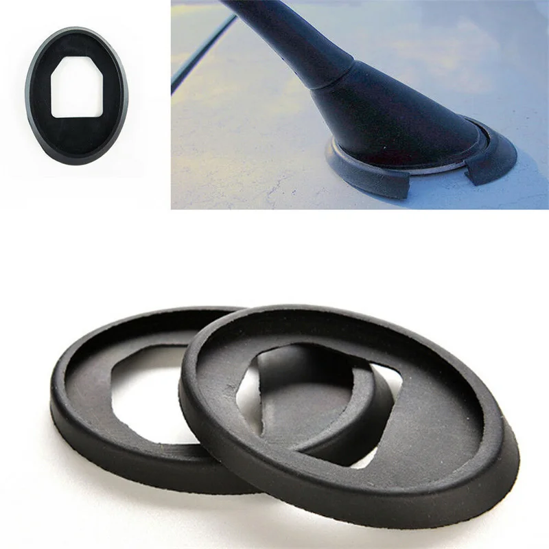 

10-50pcs Car Roof Mast Whip Aerial Antenna Rubber Base Gasket Seal For VW Beetle/Golf/Jetta/Passat Vauxhall Car Accessories