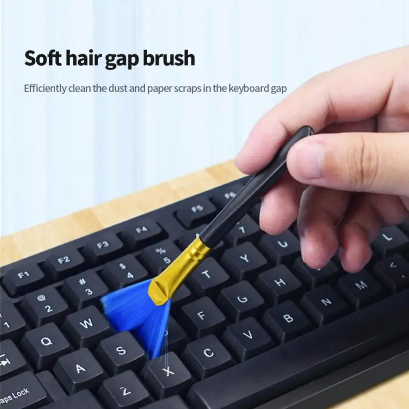 10PCS Keyboard PC Cleaning Brush Kit For Laptop USB Small Computer Dust Brush Cleaner Portable Anti-static Small Space Cleaner