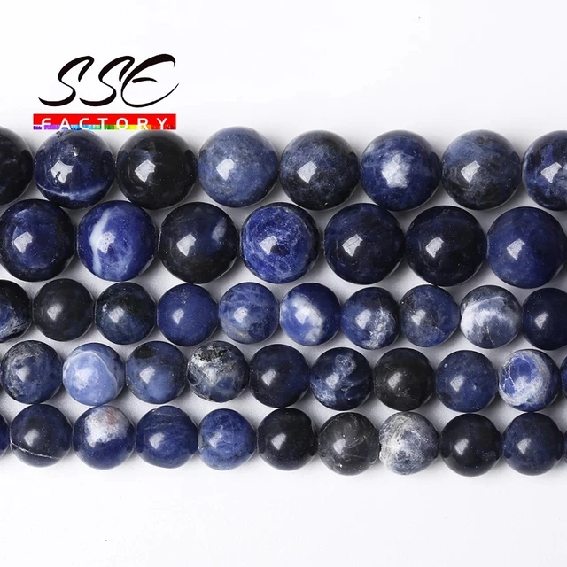 5A Quality Natural Stone Blue Tiger Eye Beads Round Loose Beads 6 8 10 12mm For Jewelry Making DIY Charm Bracelet 15