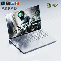 AKPAD 15.6 inch Laptop Windows 11 10 Pro 1920*1080 Cheap Portable Intel Laptop 12G RAM 128GB/256GB/512GB/1TB SSD HDMI Port 1