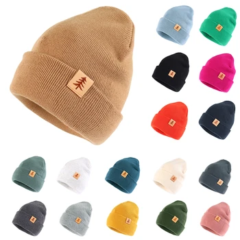 Kids Knitted Winter Beanie Hat 1