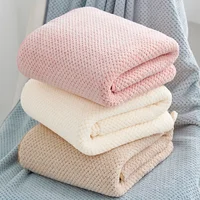 70x140cm High quality thicken Coral velvet bath towel Soft Quick Absorbent Bath Towel super large quick-drying Comfortbath towel 1