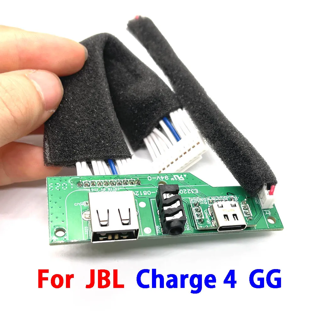 Porta de Carga Usb Original Tomada Jack Power Board Conector para Jbl Carga gg Bluetooth Speaker Placa de Carregamento Pcs