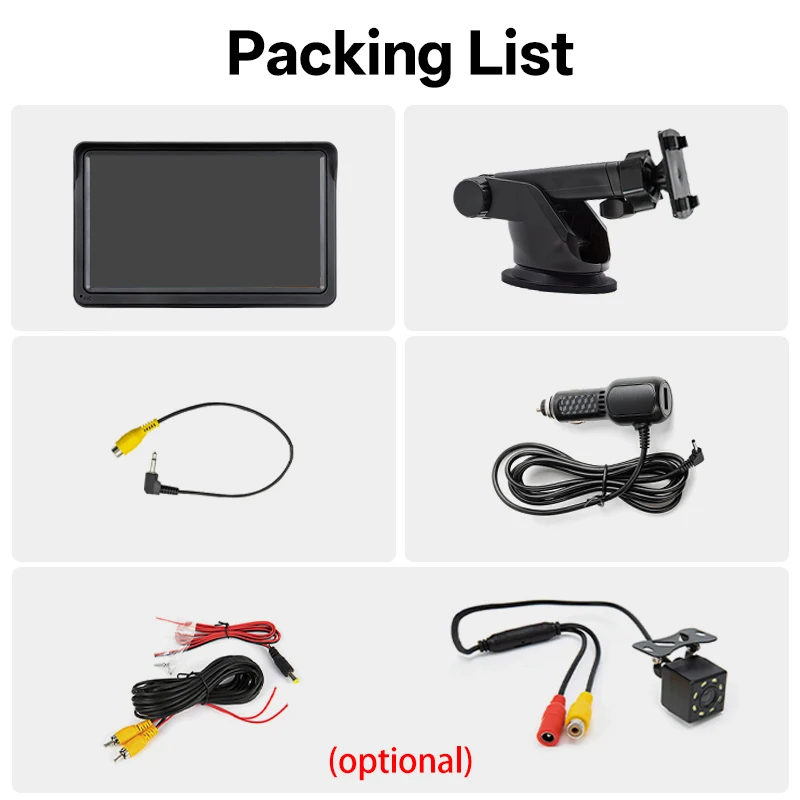 7inch Portable CarPlay Android Auto Car Radio Multimedia Video Player Touch Scre