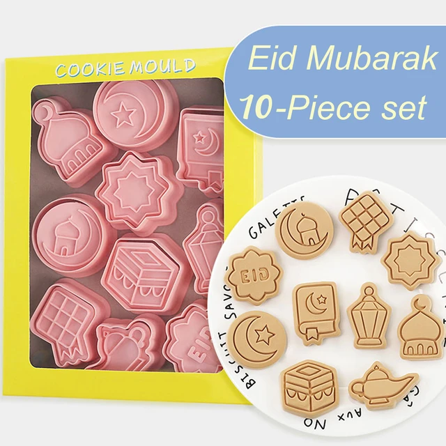 Moule à biscuits Eid Mubarak 2023, bricolage, emporte-pièces, chameau,  lune, étoile, décoration du Ramadan pour la maison, outils de cuisson de  gâteaux musulmans islamiques - AliExpress