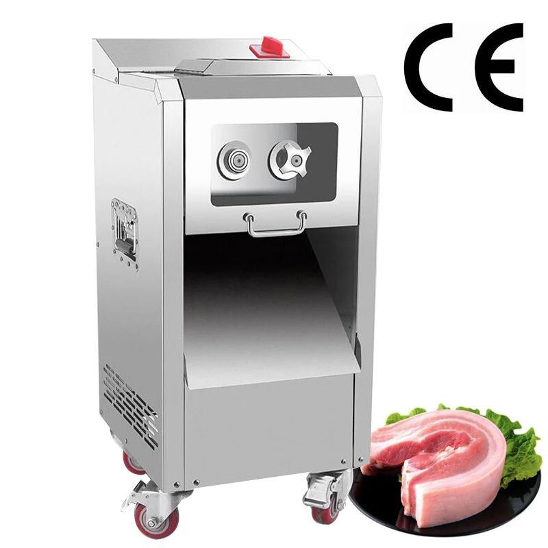 

Electric Meat Slicer Commercial Electric Fish Meat Pork Lamb Beef Food Vegetable Cutting Machine For Sale