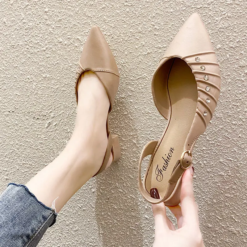 

Туфли-лодочки женские из ПУ кожи, на низком квадратном каблуке