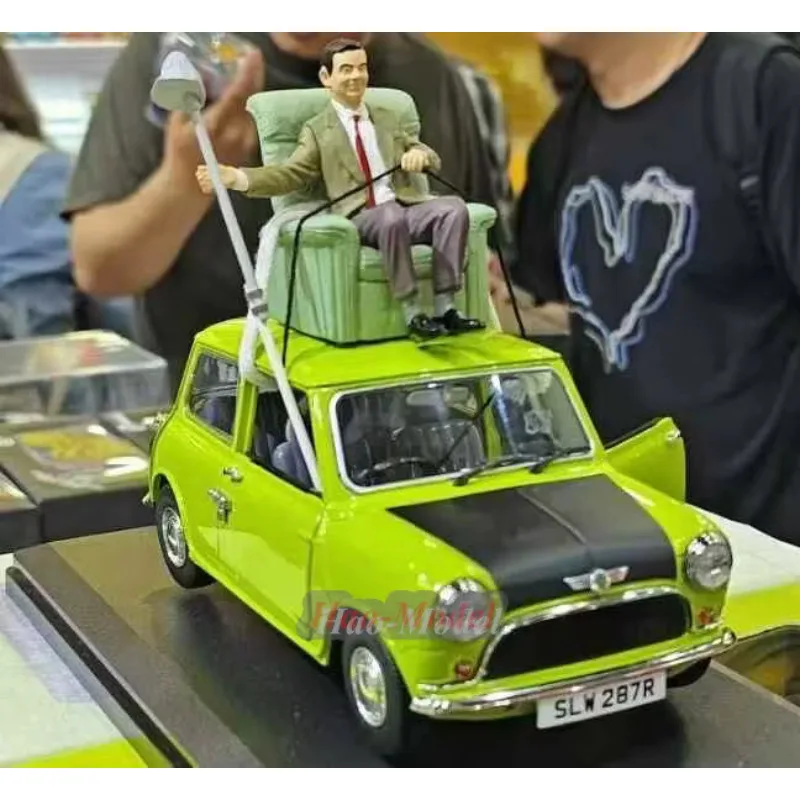 TINY 1:18 For Mr.Bean's MINI Cooper Set Alloy Diecast Model Car